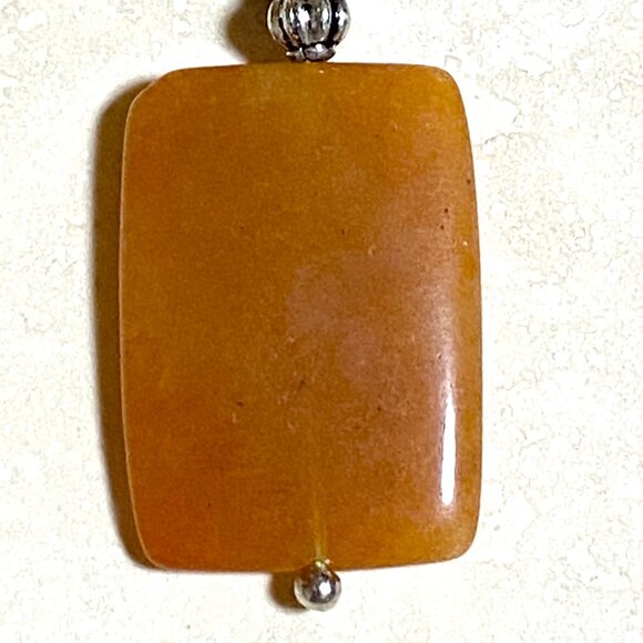 2/20$, Orange Pink Crystal Stone Lucky Charm / Car Rearview Mirror Charm - Picture 5 of 13